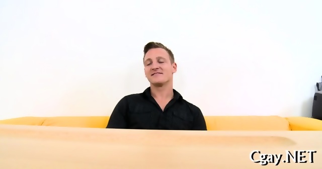 Obscene Blowjob For Lusty Gay
