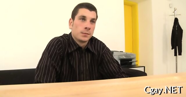 Obscene Blowjob For Lusty Gay