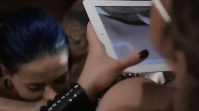 Tatto Girlsongirls Enjoying Sex With Strap On