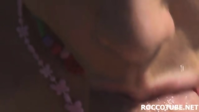 Rocco Cant Control Himself But To Explode His Cum