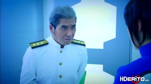 The Captain Of The Spacecraft Calls The Sexy Japanese Woman For Bukake