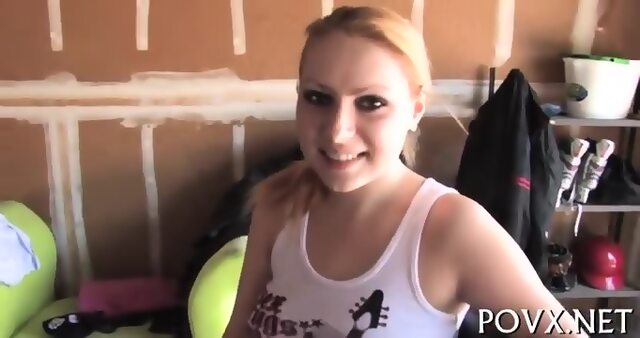 Hottie Demonstrates Sex Skills