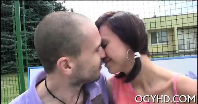 Old Guy Inserts Cock In Young Hole