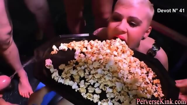 Piss Fetish Whore Eats