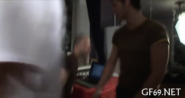 Babe Seduced Into Threesome Sex