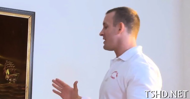 Young chick gets nailed