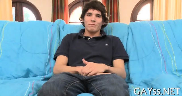 Cute little twink sucking