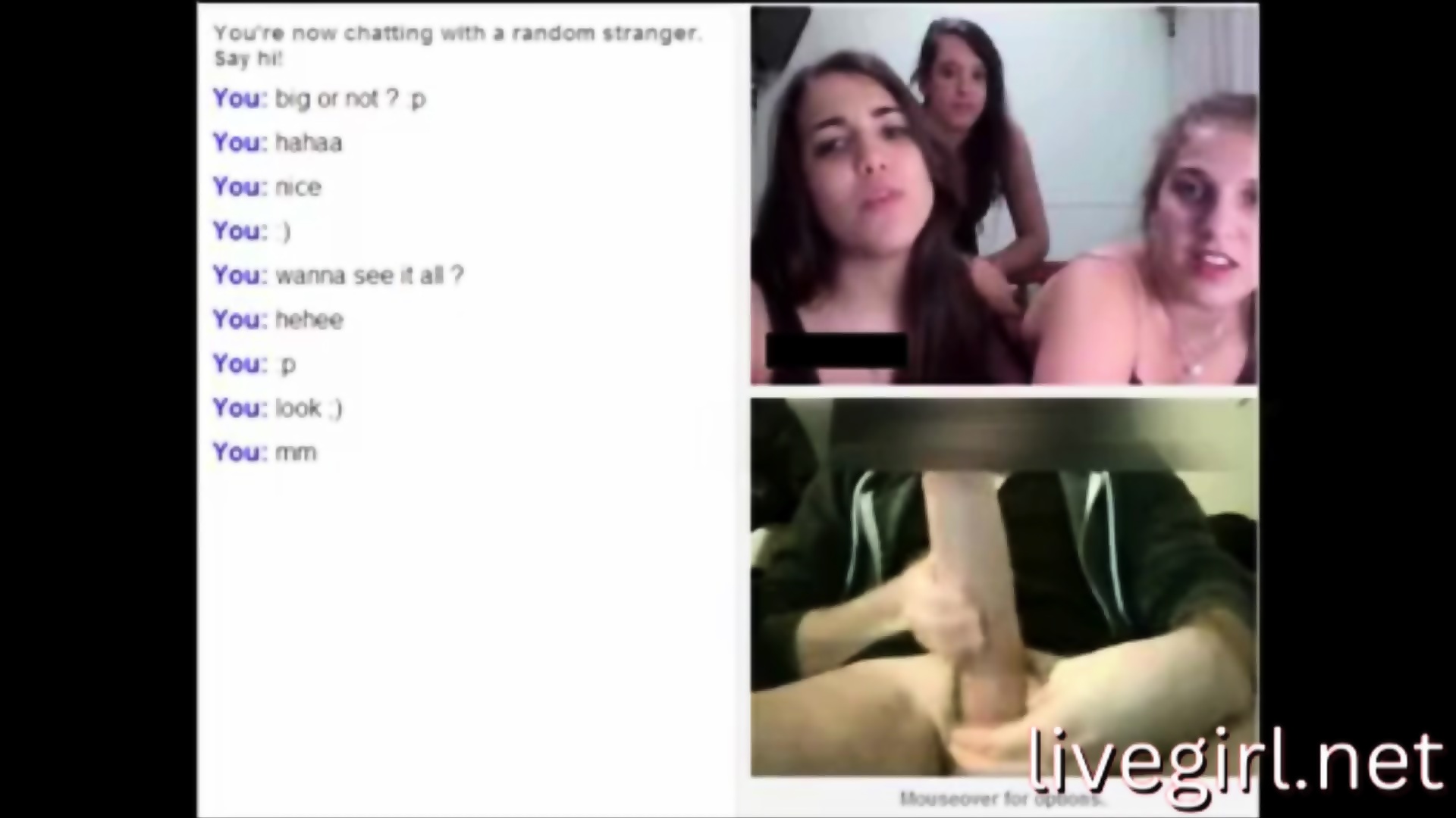 Omegle Leak 2 Girls Are Amazed By His Huge Cock  EPORNER 