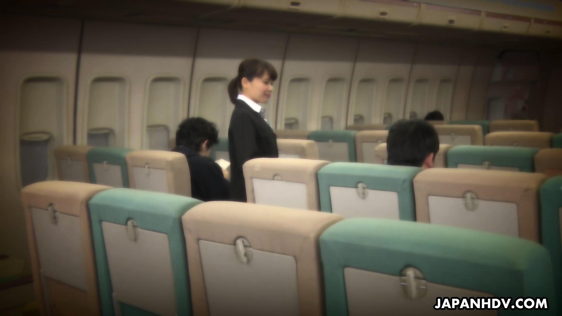 Japanese Stewardess Gives A Blowjob And Swallows Cum - EPORNER
