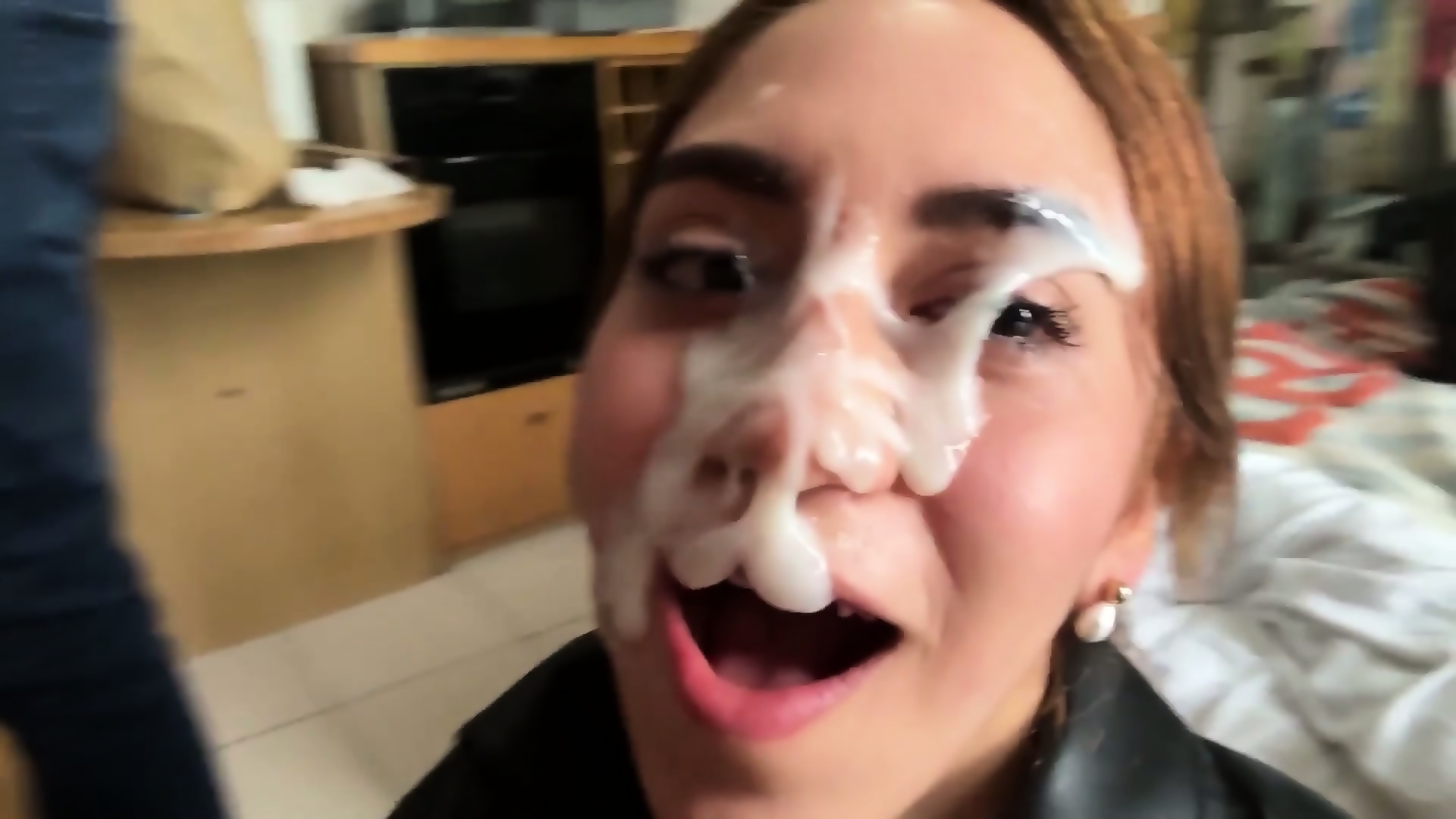 Artemis Carmona - CumwalkCumshot Facials Compilation