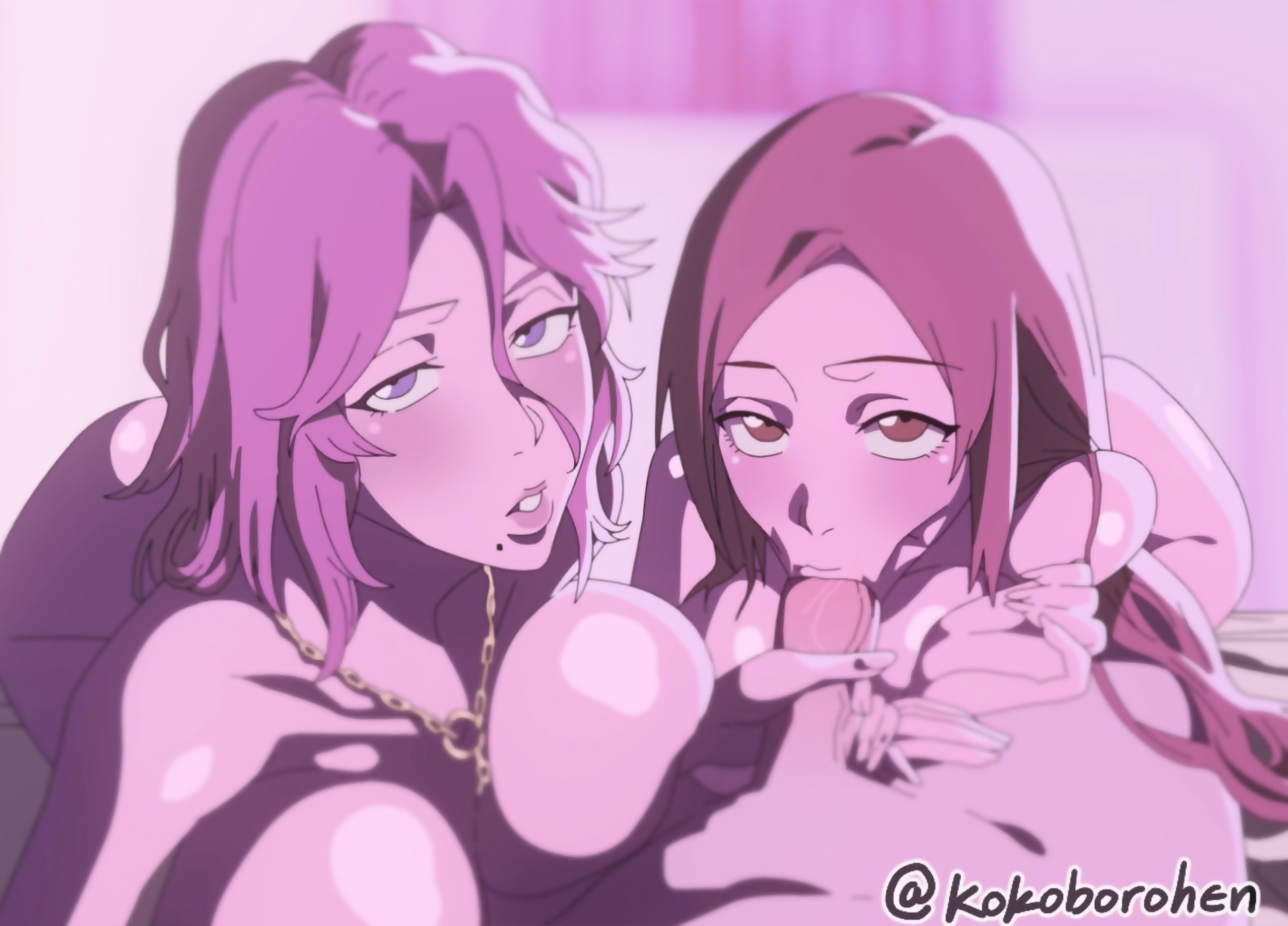 Matsumoto Rangiku va Inoue Orihime porno oyini Matsumoto Rangiku va Inoue Orihime porno oyini