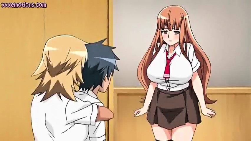 852px x 480px - Big Meloned Anime Babe Licking Fat Cock - EPORNER