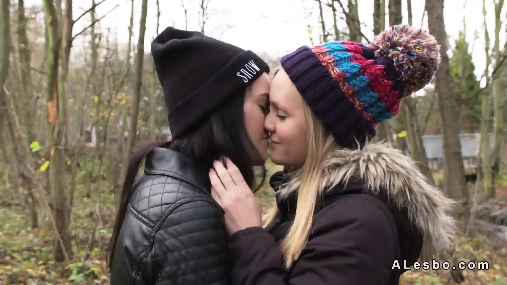 Naked Lesbians In The Forest - Lesbians In Love Kissing In Forest - EPORNER