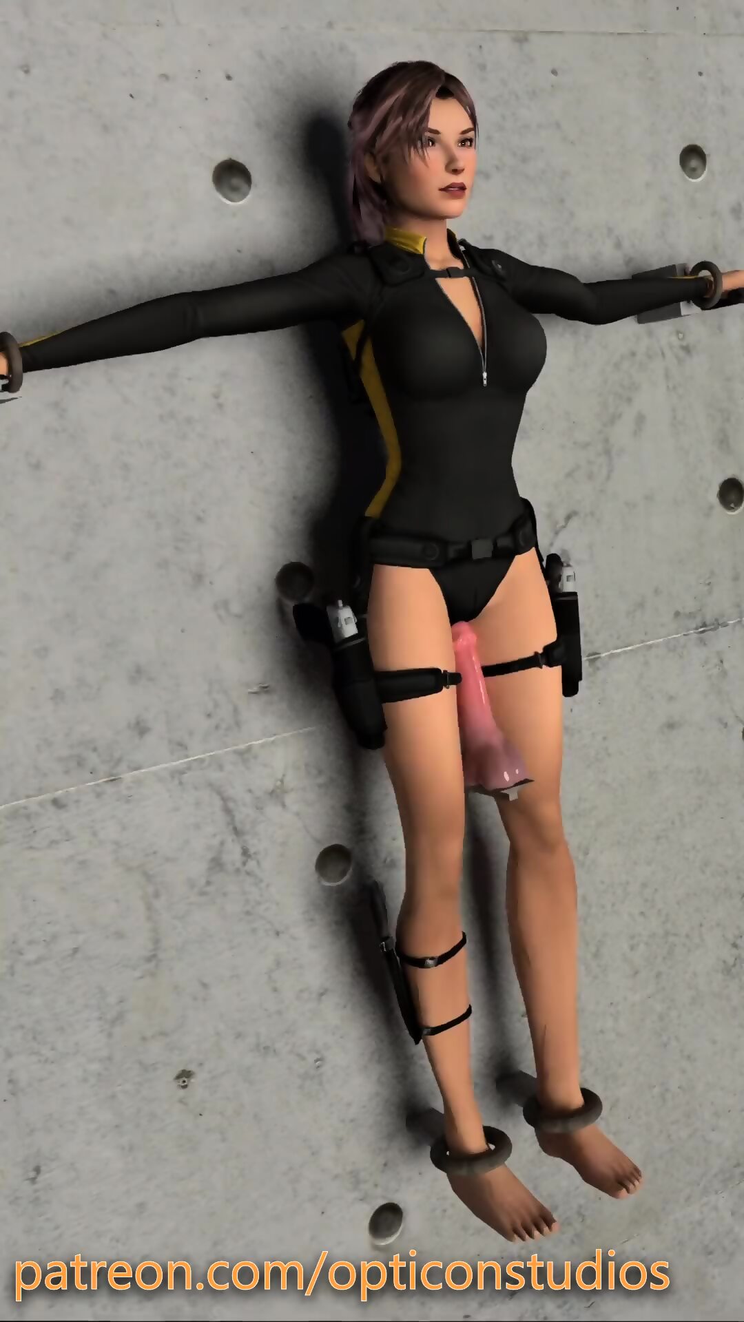 Lara Croft Tomb Raider Underworld Wetsuit Shackled Fucking ...