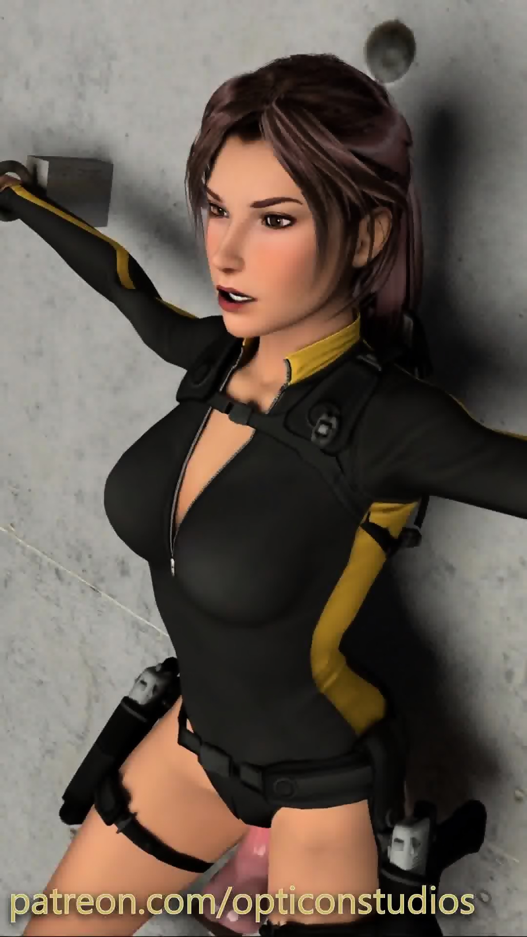 Tomb Raider Monster Porn Captions - Lara Croft Tomb Raider Underworld Wetsuit Shackled Fucking ...