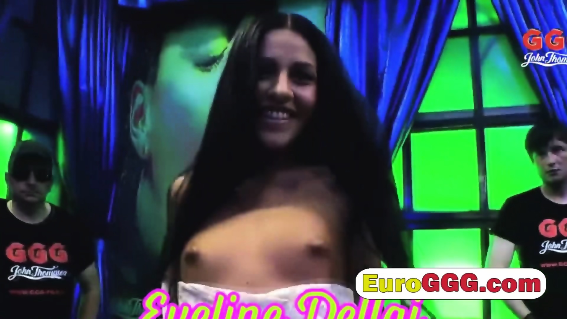 Beautiful Slut Takes Multiple Cocks In All Her Holes As They Cum On