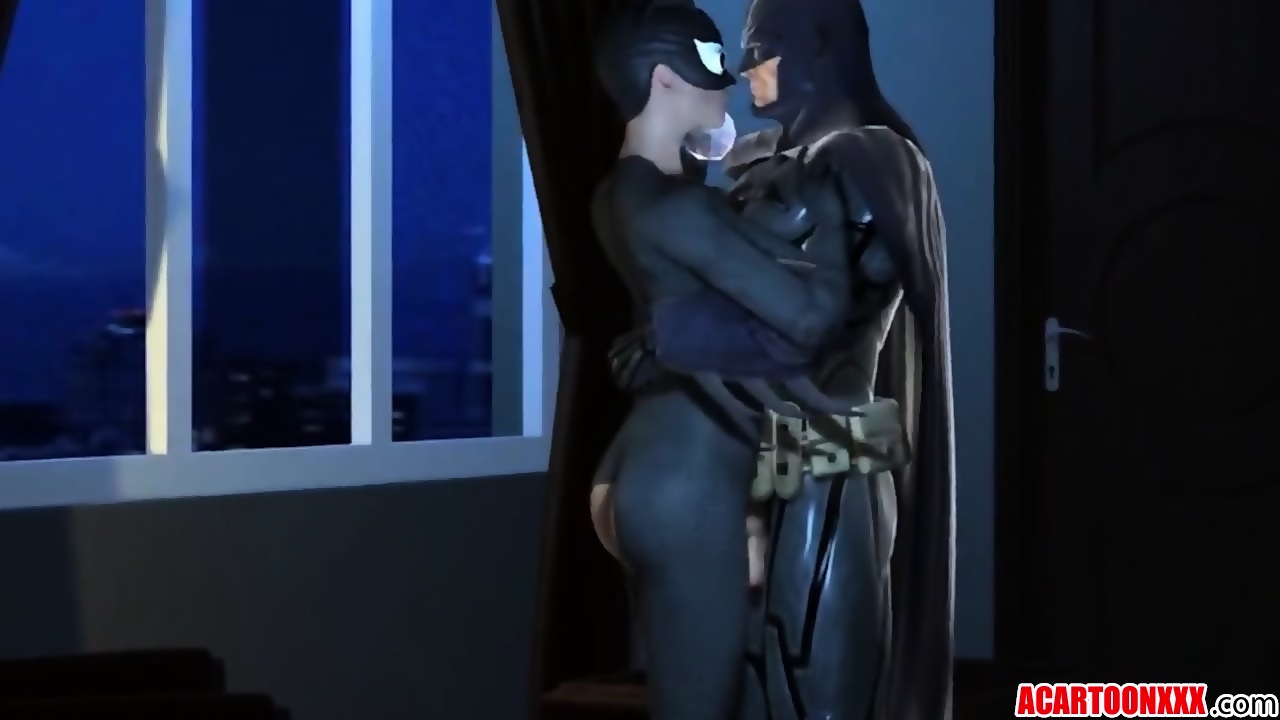 Catwoman Blowjob - Big dick Batman fucks hot ass Catwoman - EPORNER