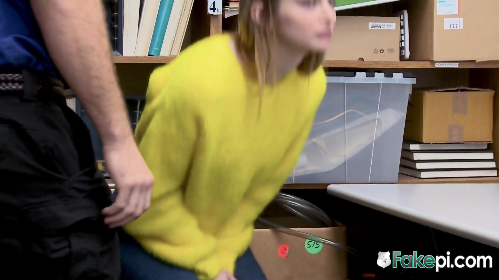 Nadya Is Caught When She Hides Stolen Items Under Her Yellow Sweater