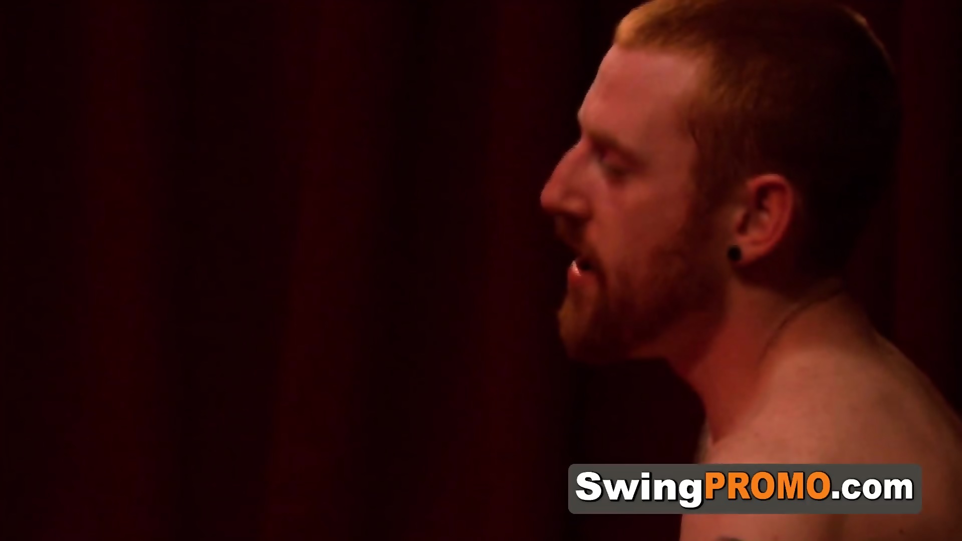 Tanned Blonde Swinger Sucks A Tiny Dick