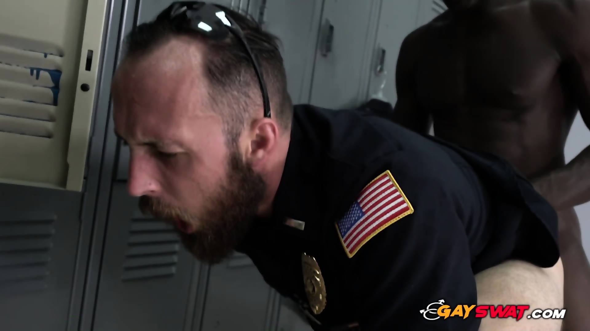 Gay Cops Get Their Assholes Demolished By Horny Criminal