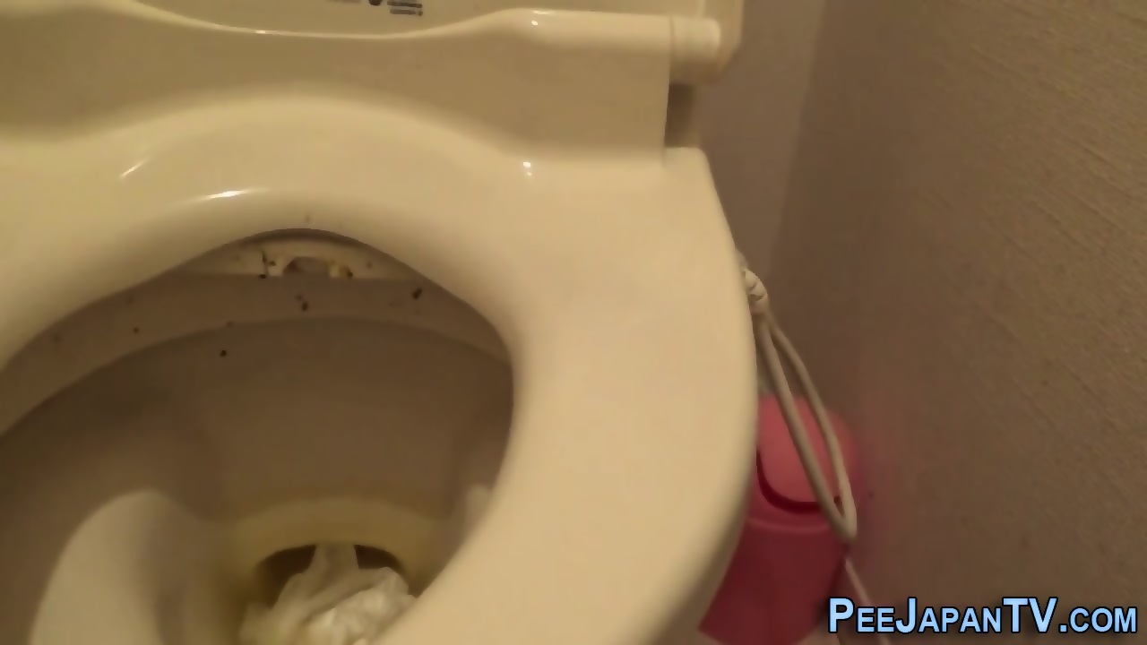 in asians pissing Videos bathroom of