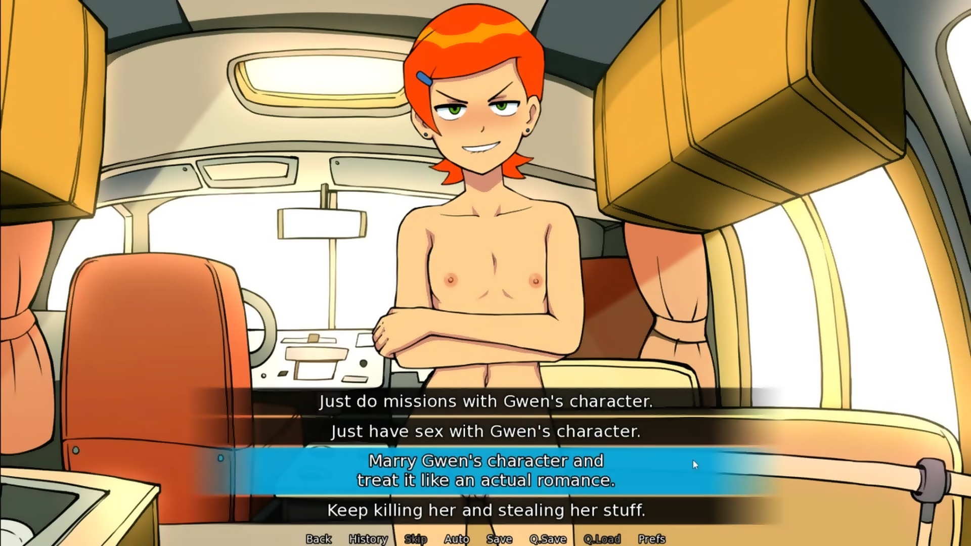 Ben 10 - A Day With Gwen HORNY MODE - Gwen Polanska - EPORNER