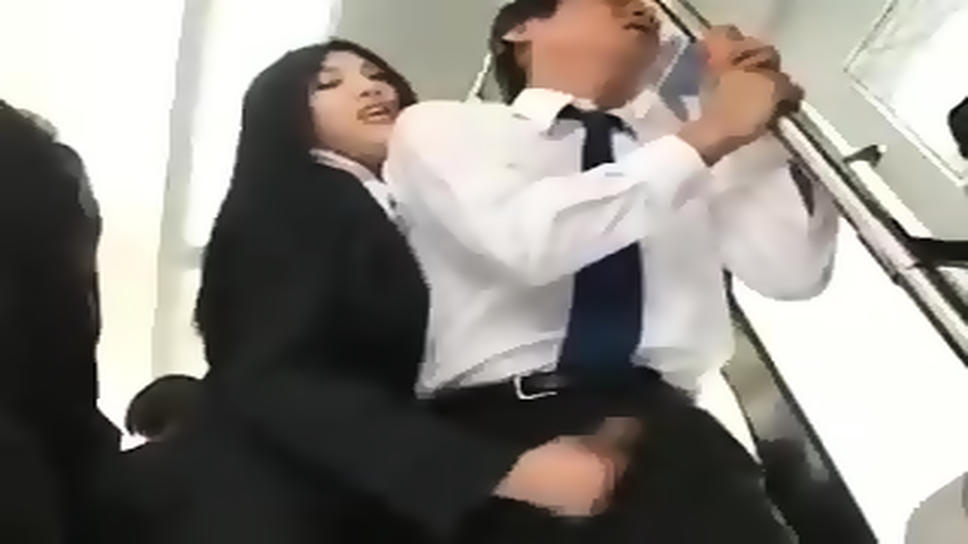 in Asian bus handjob