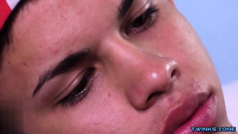 Latin twinks anal rimming with cumshot
