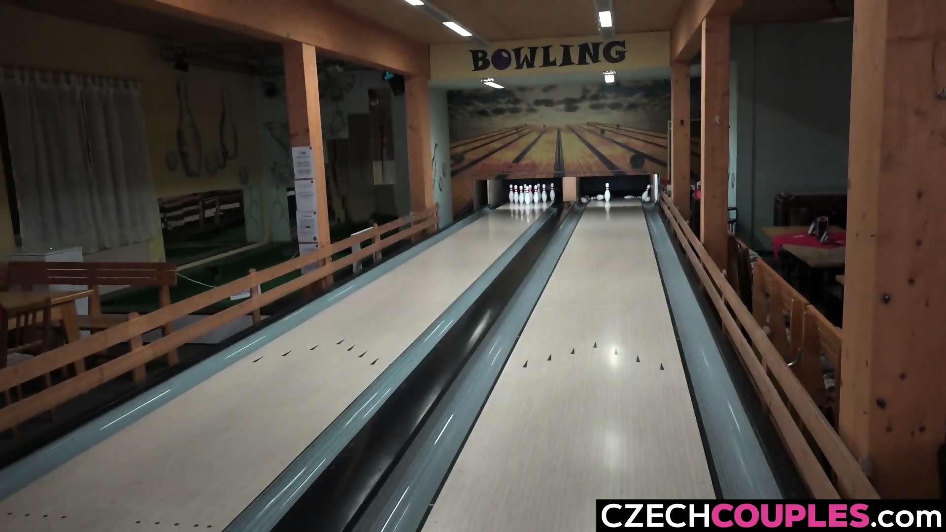 Foursome Fucking In Bowling Centre Eporner