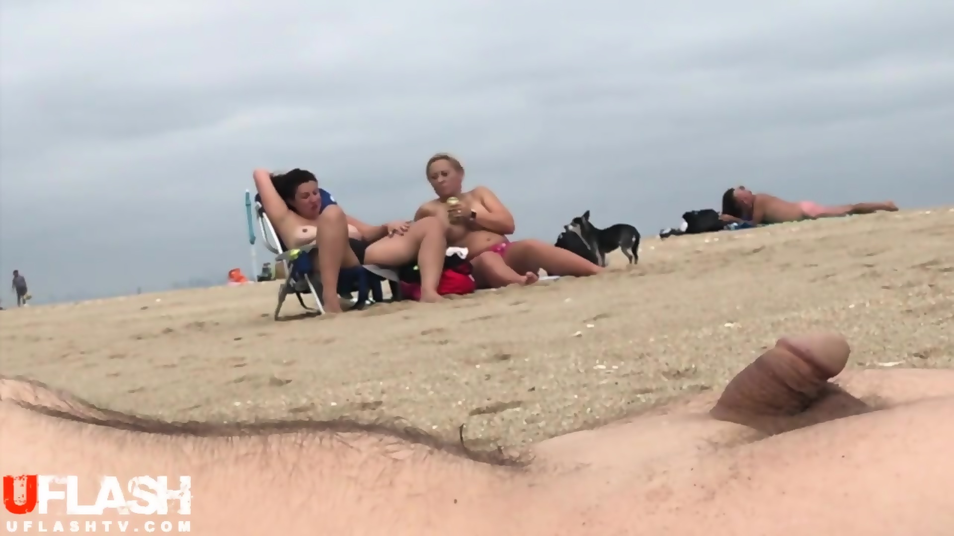 Beach Dickflash #17 With Cumshot And Mlifs Reaction - EPORNER