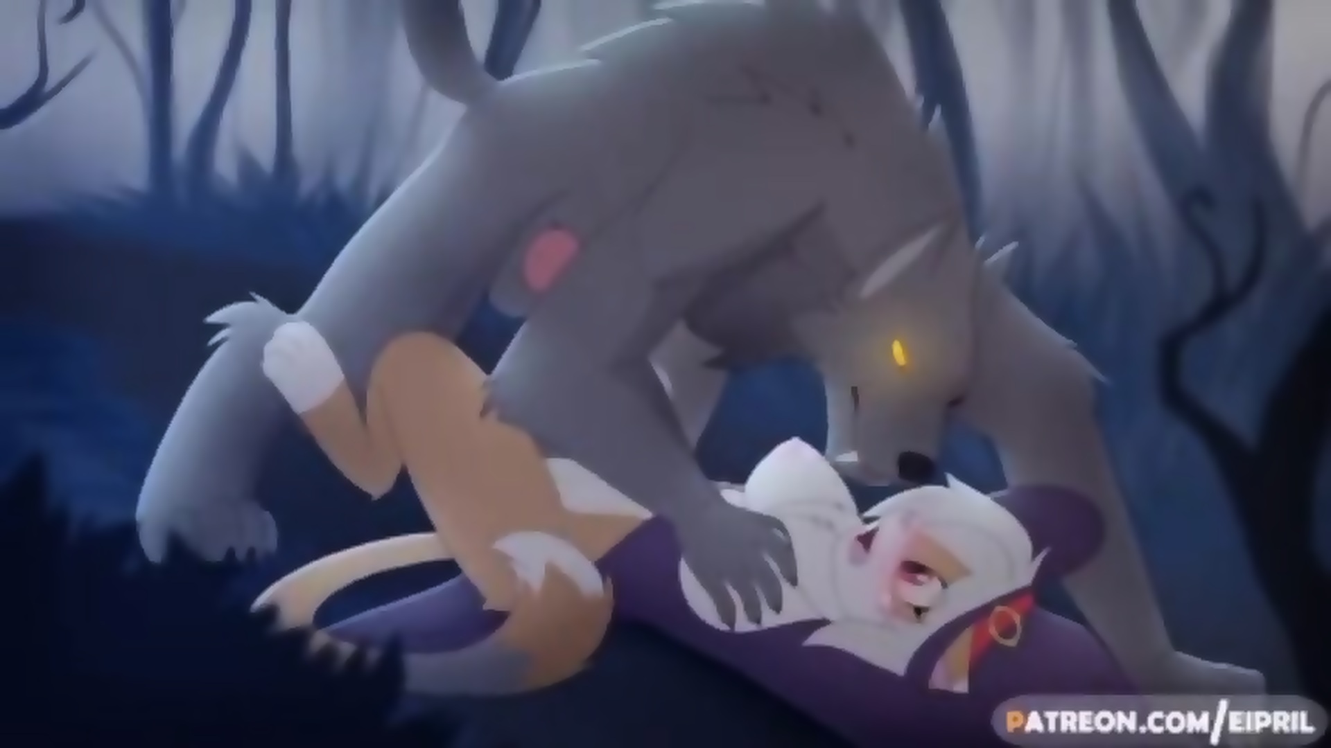 Yiff Anal Gaping - Wrong Way (Furry Yiff) - ANIMATED - EPORNER