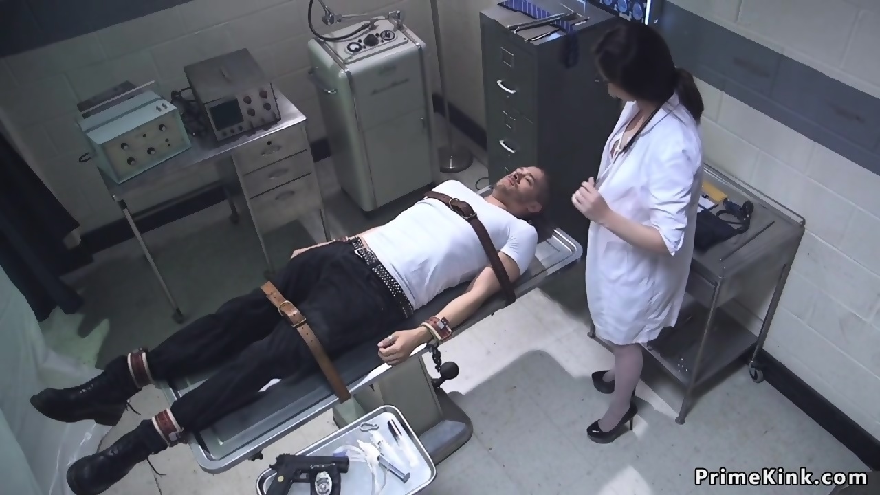 Doctor Bad - Bad Cop Straps Doctor And Fucks Her - EPORNER