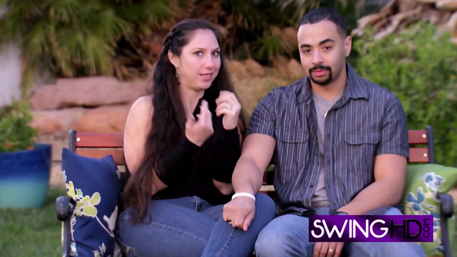 Newly Challenger Interracial Couple Join Playboy Swing Reality On National picture