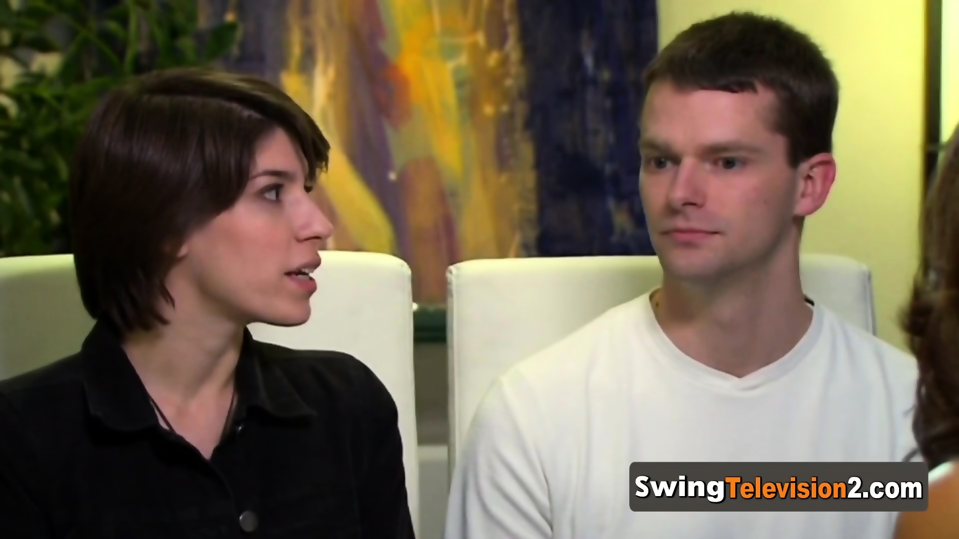 Amateur Swinger Couples Discuss About Rules And Sexual Fantasies Before Entering The Swing House.