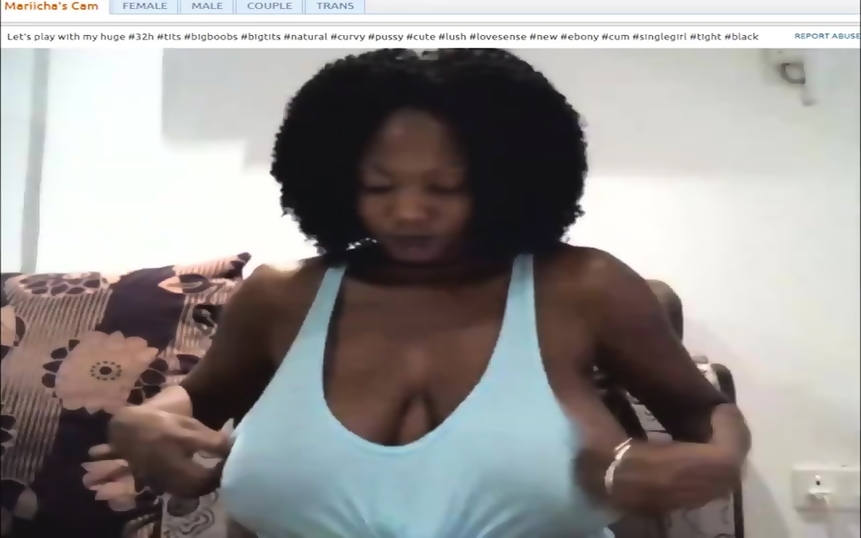 Huge Lush Tits - Large African american Breasts!!!