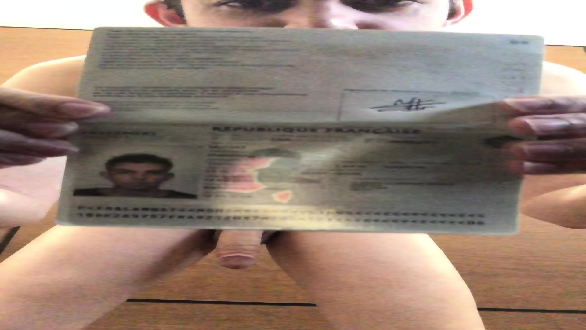 Man Nude Show ID CARD - EPORNER
