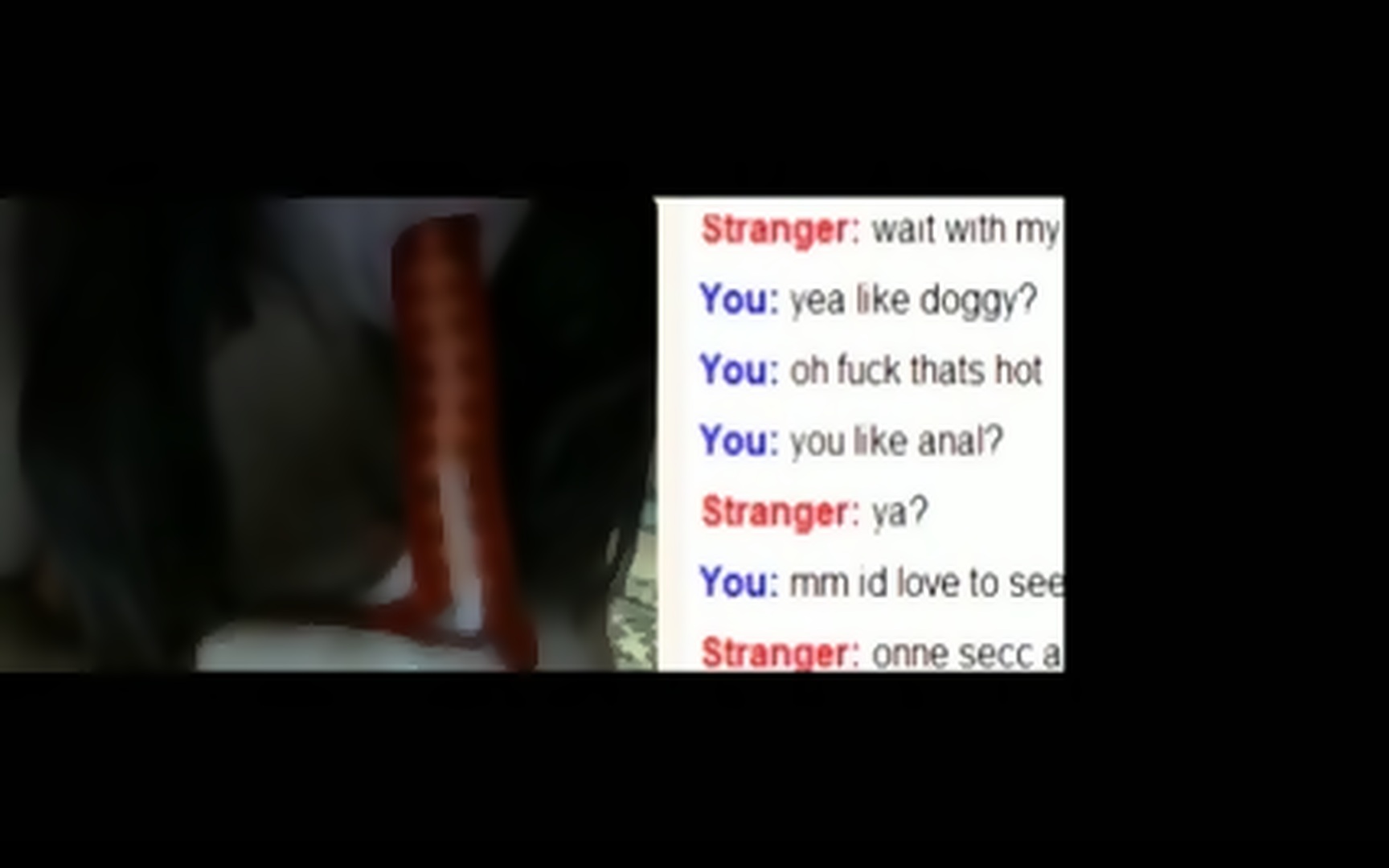 Anal omegle