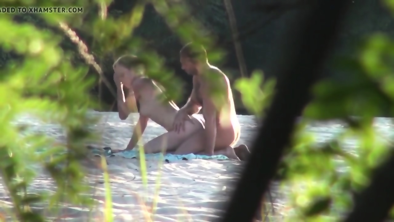 Public Russian Beach Couple Sex Hidden Cam Voyeur image photo