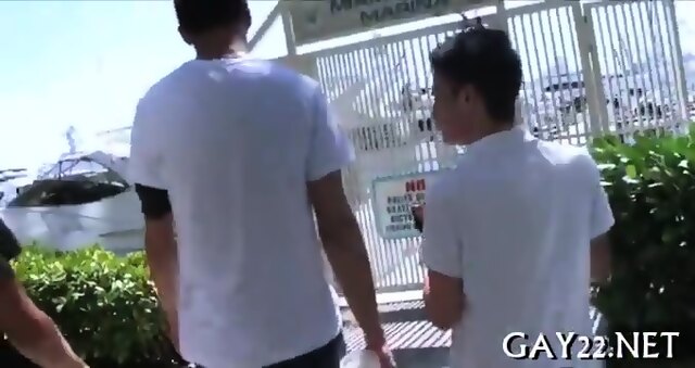 Young Boys Rub On Each Other