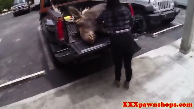 Pawn Duo Facialized In Store Threeway
