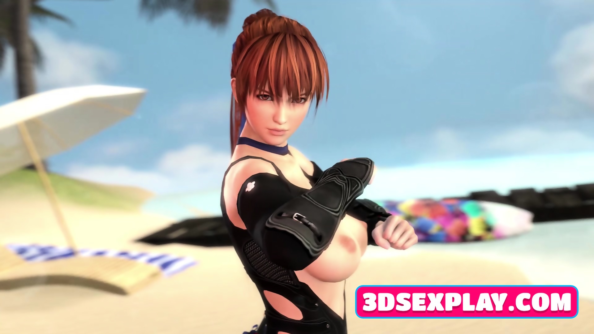 3d Kasumi From Dead Or Alive Is Used As A Sex Slave Eporner 