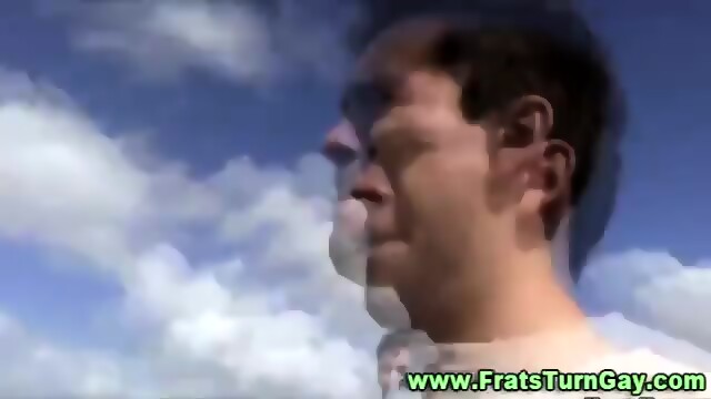 Teen Amateur Frat Pledge Gets Hazed