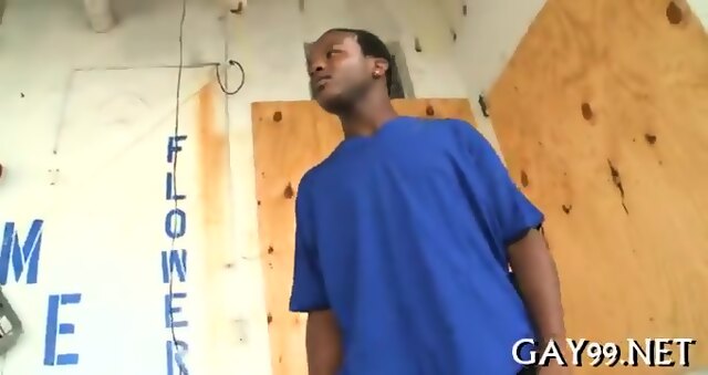 Black Gay Fucks White Pal
