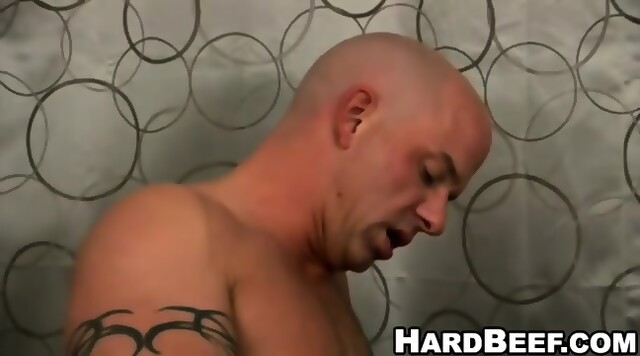 Stud Gets Blowjob From Hunk Before Licking His Ass