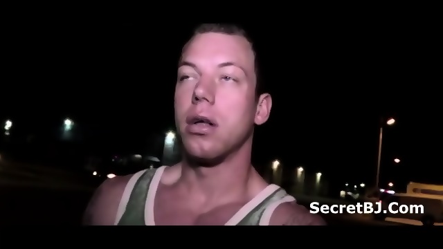 Muscled Straight Guy Is Fooled Into A Hot Bj From A Young Gay Guy By Sexy Girl
