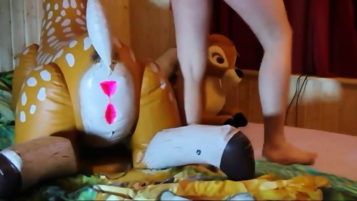 Inflatable Deer Toy Fuck Cum Inside Eporner