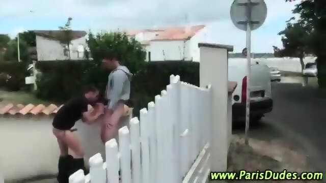 Horny Euro Stud Gets Sucked Off