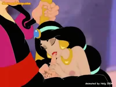 Jasmine Cartoon Pov - Princess Jasmine Gets Fucked By Bad Wizard - EPORNER