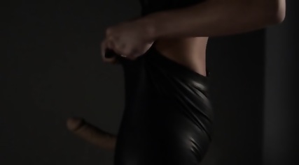 Two Chicks In Latex Fuck With Strap On