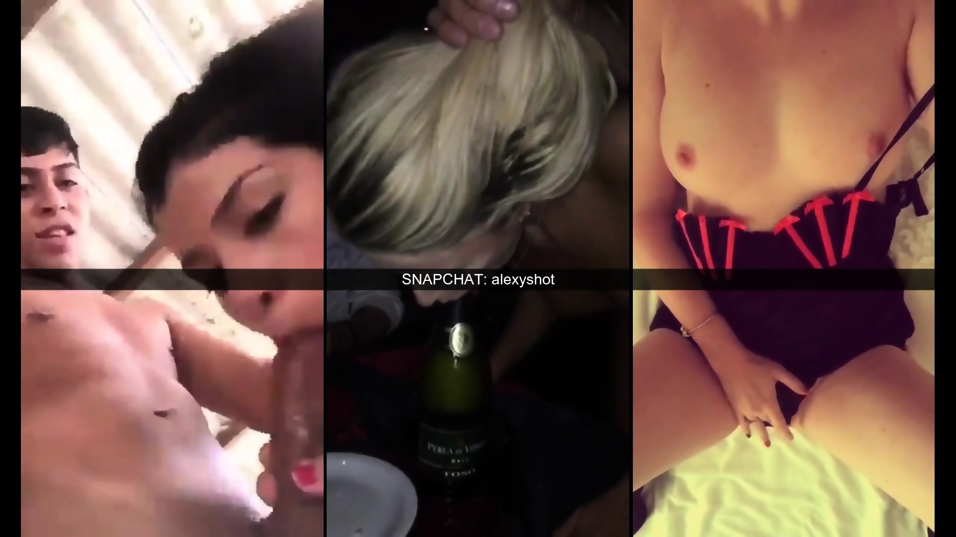Des Filles Excitées De Snapchat Trompent Leurs Petits Amis Sur Une Compilation De Vidéos Damateurs photo